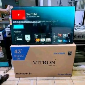 Vitron HTC4388FS - 43" Smart Android Frameless TV - Black