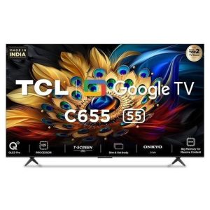 TCL 65C655 65 Inch QLED PRO 4K Ultra HD Google TV