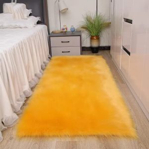 Bedside fur mat Size 60 by180