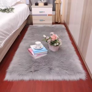 Bedside fur mat Size 60 by180