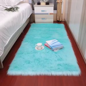 Bedside fur mat Size 60 by180