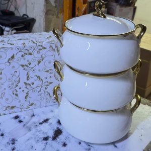 3 pcs ceramic pots 3.5