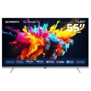 Skyworth Smart Google TV – 55 Inch 4K QLED 2025 Model